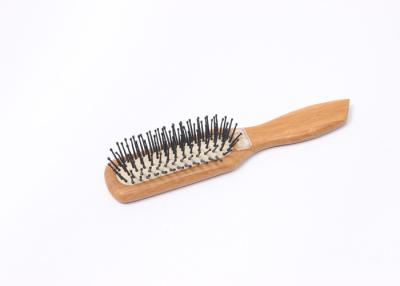 China Massage Bamboo Hair Brush Natural Bristle For Home / Hotel , Eco Friendly for sale