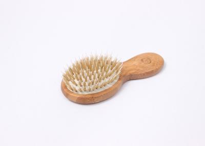 China Hair Care Massage Soft Bristle Hair Brush For Baby , Silk Screen Logo for sale