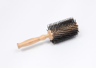 Chine Brosse de cheveux en bambou adaptée aux besoins du client de poil pour ajouter le volume de cheveux, couleur naturelle à vendre