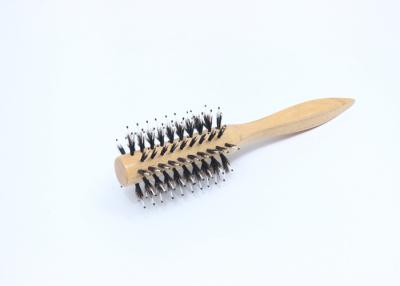 China Custom Adult Bamboo Bristle Hair Brush With Fashion Design , Hot Stamping Logo for sale