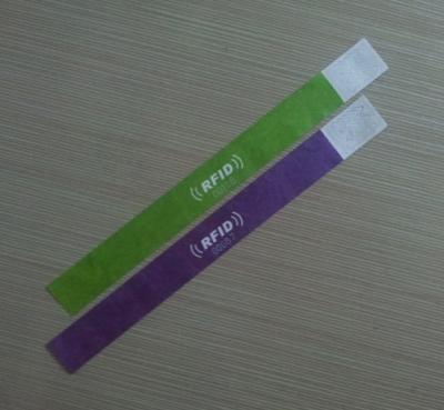 China Waterproof Tyvek Wristbands for event for sale