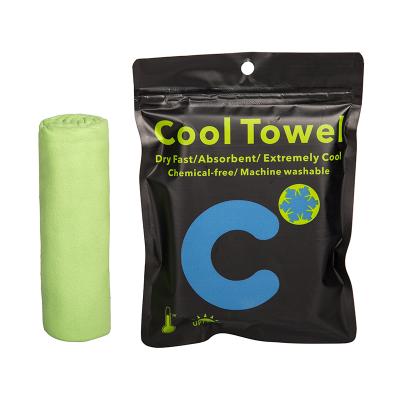 China Compressed Hitravel Custom Design Printed Yoga Absorbent Towel for sale