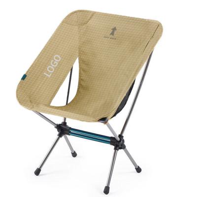 China Ultralight Outdoor Foldable Portable Beach Chair Moon Camping Chair For Travel for sale