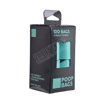 China Sustainable Hot Selling Biobased Stand Dog Poop Compostable Bag for sale