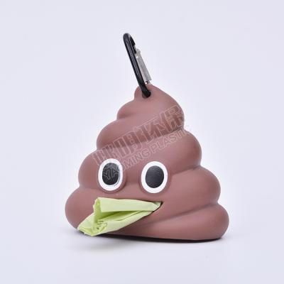 China Viable Custom Logo Novel Shape Dog Poop Bag Dispenser, Doggie Bag and Waste Dispenser for sale