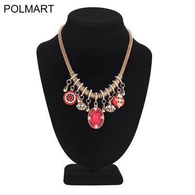 China Good Morden Quality And Price Of Black White Jewelry Necklace Display Bust Stand for sale