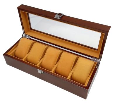 China Morden Factory Direct Sale With Manufacturer Price Wood Display Travel Case Leather Watch Organizer Box for sale