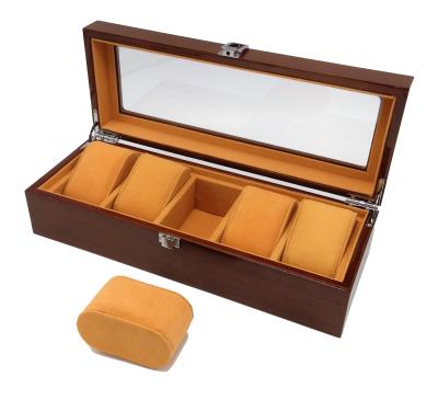 China Morden High Quality Cheap Organizer Wood Display Wooden Luxury Watch Box for sale