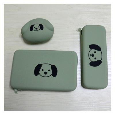 China 100% Eco-friendly large capacity waterproof silicone pencil case school supplies custom school pencilcases pencilcases for sale