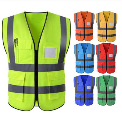 China Highlight Reflection 30% Discount Force China Supply Professional Protection Safety Reflective Vest hi for sale