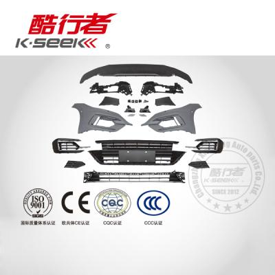 China Plastic Newly Launched High Quality Black Front Bumper Assy For Arteon Rline / New CC for sale