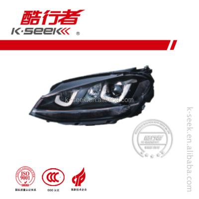 China Hot Selling Head Lamp Replacement For Golf 7 Series R Dual U Standerd for sale