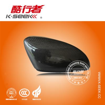 China MK6 Carbon Fiber Real Carbon Fiber Side Mirror Caps For VW Golf 6 for sale