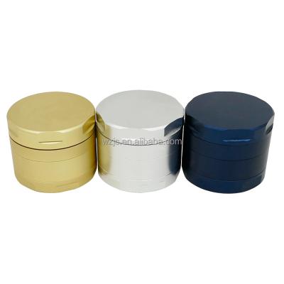 China High Quality Aircraft Aluminum 6063 JC5001 Herb Grinder 55mm 4 Layers Herb Grinder Accessories Custom Spherical Aluminum Herb Grinder Smoking for sale