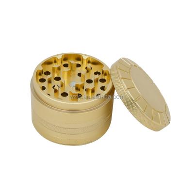 China New Design JC9045 Aluminum Alloy Christmas Herb Grinder Accessories High Quality Aluminum Herb Grinder Herb Grinder Custom Logo for sale