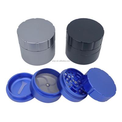 China Aircraft 6063 JC7003 Aluminum 4 Parts Herb Smoking Accessories Lock Herb Grinder Antique Standard Aluminum Standard Custom Logo Grinder for sale