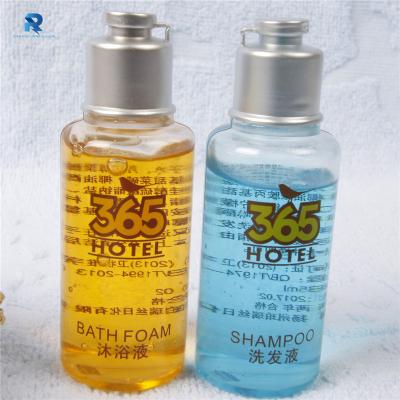 China Wholesale Hotel Supplies Plastic Bottle 30ml Mini Hairdressing Herbal Hotel Shampoo for sale