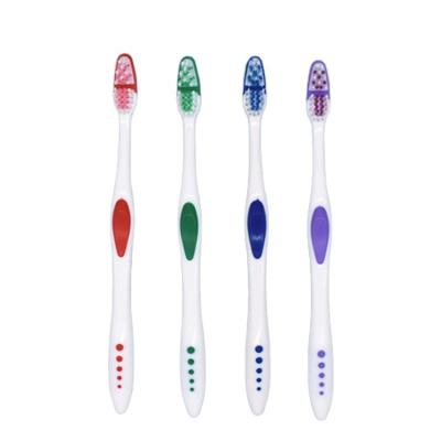 China bpa free use home toothbrush disposable personalized plastic clear toothbrush for sale