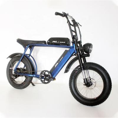 China Aluminum alloy 20 inch 48v 500w battery double tire electric bike beach cruiser fat can be upgraded to 1000w for sale