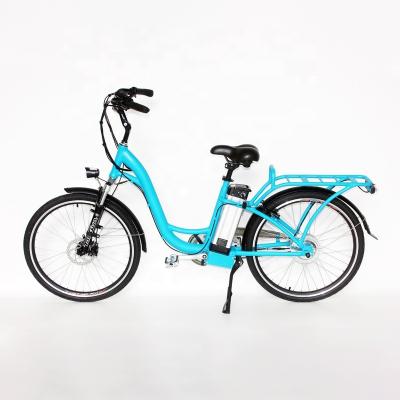 China Factory direct sale ebike 250W shimano aluminum alloy 26 inch gears electric bicycle for sale