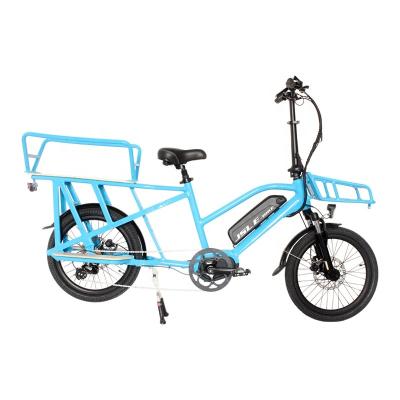 China Standard High Allocation Version Bafang M400 Mid Motor Driving Outgoing Bike Two Wheels Family Cargo Electric Bicycle Ebike for sale