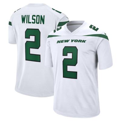 China Zach Wilson 2021 Antibacterial Draft First Around Pick #2 Mens American Football Pitched Jersey for sale