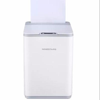 China Sustainable Intelligent Automatic Sensor Trash Can With Paper Shredder for sale