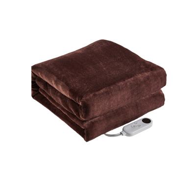 China Hotel Flannel electric blanket single double person multifunctional wash cover blanket constant temperature heating blanket for sale