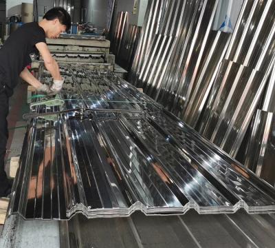 China Construction China Manufacture DX51D DX52D SGCC Corrugated Roofing Sheet for sale