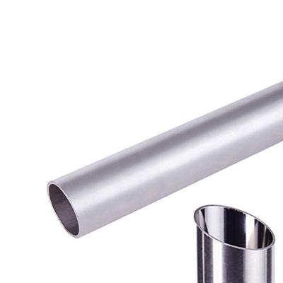 China Welded / Seamless Finished Industry ss201 ss304 ss316 2B / Hairlin Stainless Steel Round Pipe for sale