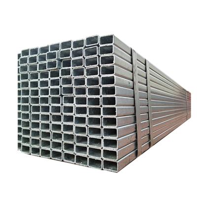 China Gas Pipe Low Price Alloy Seamless Electro Galvanized Tube Section 50x50 MS Pre Galvanized Square Hollow Structural Pipe for sale