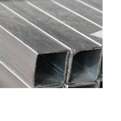 China Low Carbon GI Gas Pipe Seamless Cavity Square Hot Dip Galvanized Iron Pipe Rectangular Sizes for sale