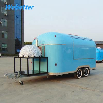 China Restaurant New Design Large Mobile Ice Cream Food Truck Hot Dog Food Trailer for sale