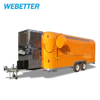 China High Quality WEBETTER Airstream Food Trailer Kitchen Commercial Mobile Taco Supply Truck for sale