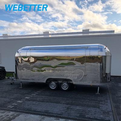 China WEBETTER 550ST bakery mobile food cart stainless steel food truck for sale for sale