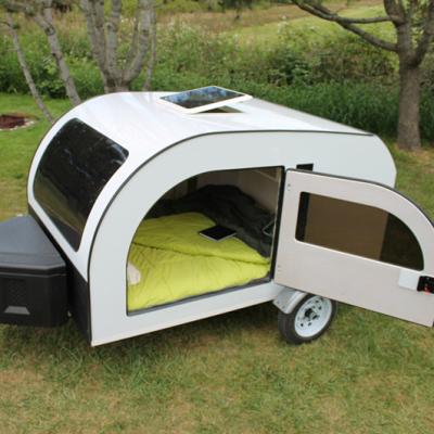 China Donut fashion teardrop mobile galvanized food car trailers for sale for sale