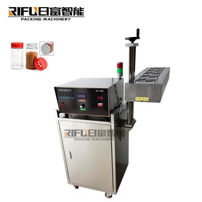 China Automatic Air Cooled Food Aluminum Foil Induction Yogurt Sealing Machine for sale