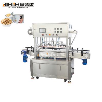 China Automatic Plastic Food Bottle Cutter Block Aluminum Foil Roll Film Sealing Machine for sale