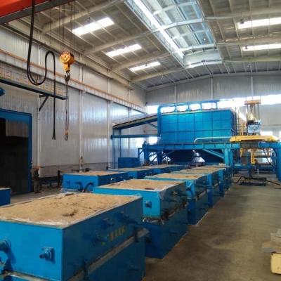 China Automatic Factory V Processing Line Metal Casting Foundry Casting Machine for sale