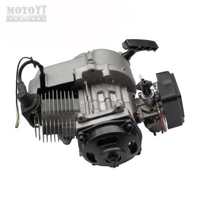 China 49cc 2 Stroke Pull Start Engine 40-6 Mini Pocket PIT Quad Dirt Bike ATV Air Cooled Buggy for sale