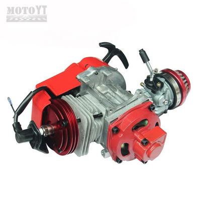 China 49cc 2 Stroke Pull Start Engine 44-6 Mini Pocket PIT Quad Dirt Bike ATV Air Cooled Buggy for sale