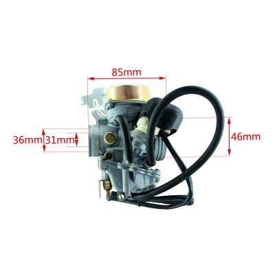 China Hot Sale KF PD31 Carburetor Electric Choke For Feishen Linhai 300cc Engines HK-104 for sale