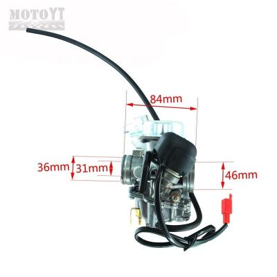 China Hot Sale PD31 Carburetor Electric Choke For Feishen Linhai 300cc Engines HK-104-1 for sale