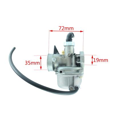 China Hot Sale KF PZ19 Carburetor Manual Choke For 70-110cc HK-107 Engines for sale