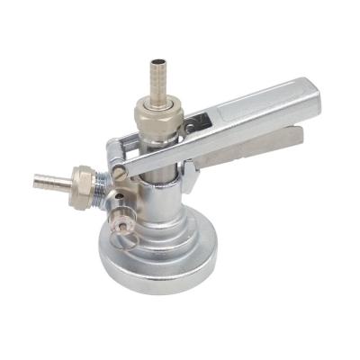 China Stocked British style keykeg coupler with stainless steel beer connector handle for keg dispenser for sale