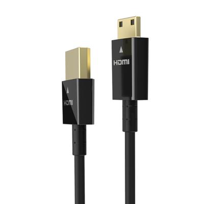 China High Speed ​​Thin COMPUTER Tezy HDMI Cable Gold Plated 2M 6Ft 4K 3D HDMI Video Cable With Ethernet for sale