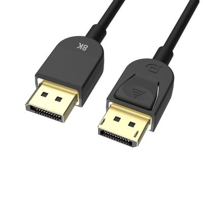 China Car Tezy 3M High Speed ​​HD Displayport 1.4 Cable 8K 3D HDR Gold Plating 1.4 Displayport Cables for sale