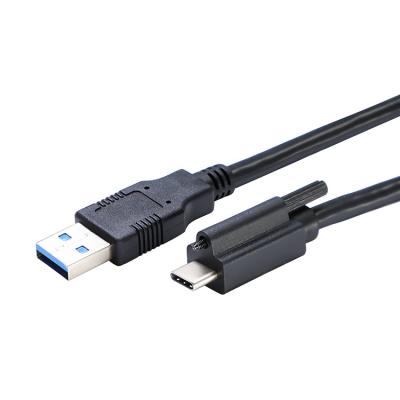 China Type-A car 1M usb 3.0 tezy male to type-c with data cable security screw usb3 5Gpbs CABLE for sale