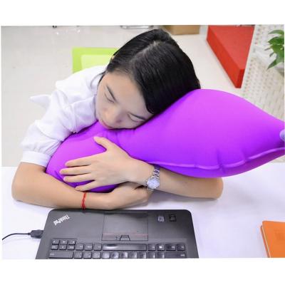 China New Compact Easy Cooling Inflatable Air Camping Pillow For Outdoor Traveling for sale