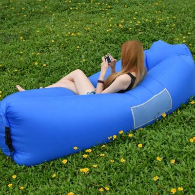 China Inflatable Air Sleeping Bag Bed Sofa Couch Outdoor Air Sofa for sale